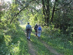 Dan Dorrough; Judy Geisler; Ruth Bennett McDougal Dorrough; IAT; Sugar River State Recreation Trail, WI